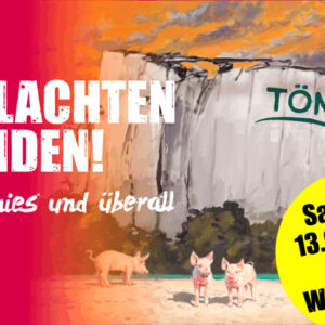 Das Schlachten beenden! Demo gegen Tönnies in Weißenfels